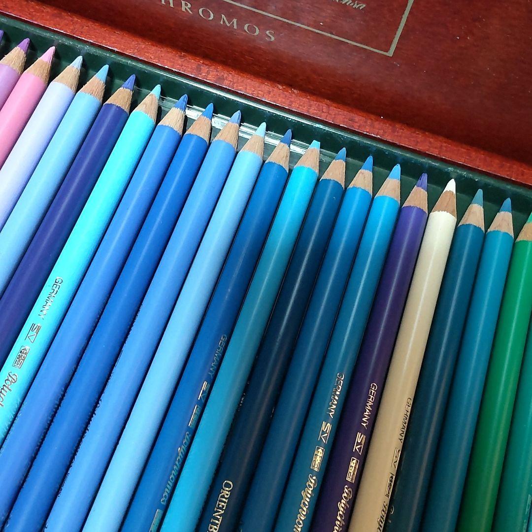ほぼ未使用♡訳あり♡FABER-CASTELL♡色鉛筆♡100色♡木箱