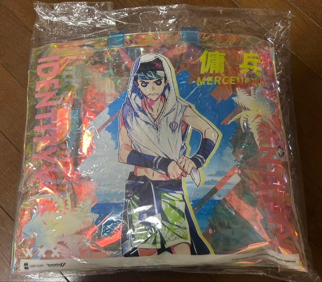 第五人格 サマーダイブ クリアバッグ ビニールバッグ 夏コミ　傭兵　ナワーブ