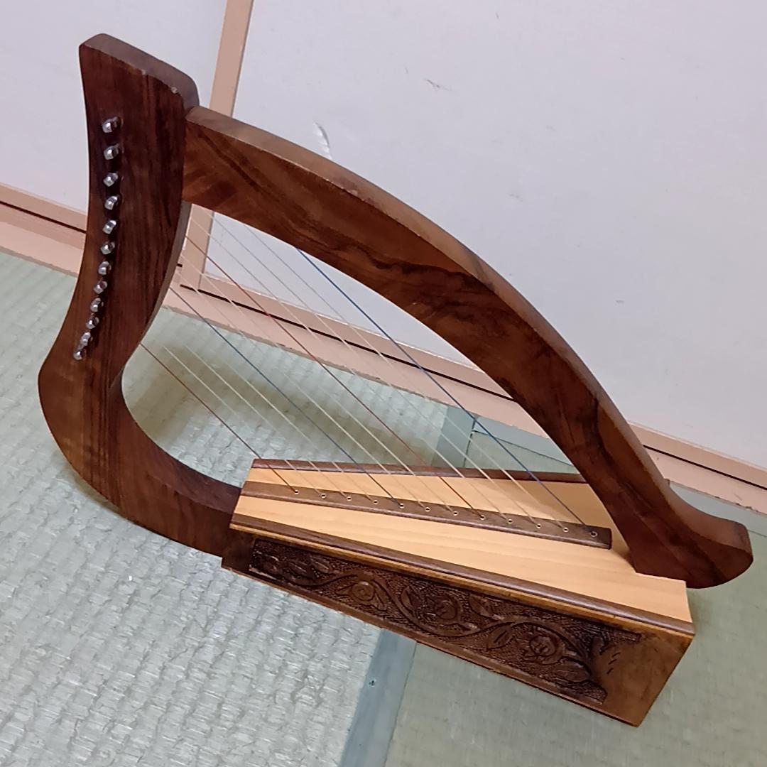 ベイビーハープ　12弦　教本付き　グレースハープ