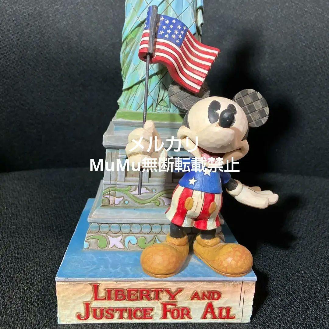 レア ミッキーマウス & 自由の女神 ヴィンテージ 置物