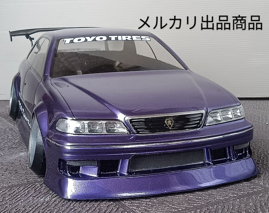 ラジコンボディ　RC−ART JZX100マークⅡボディ