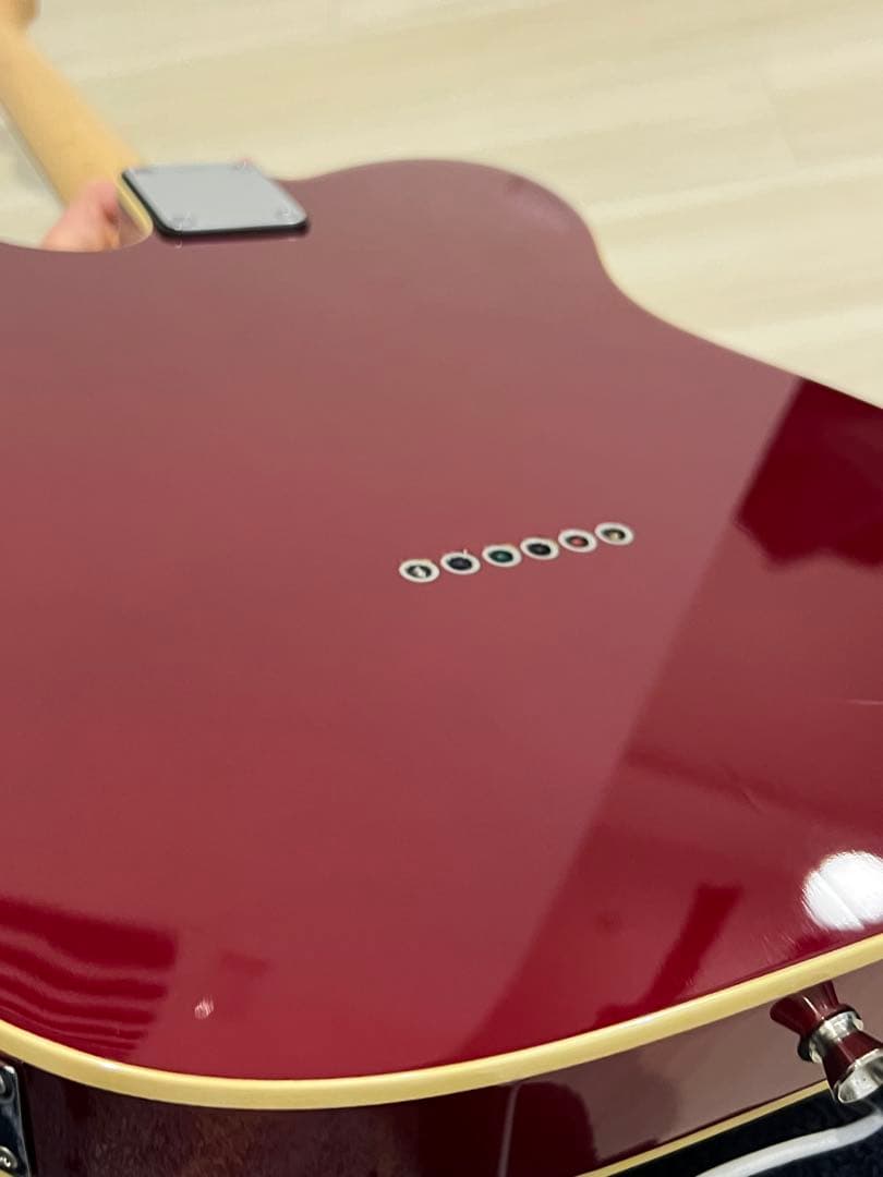 Crews テレキャスター　ギグバッグ付 キャンディアップルレッド