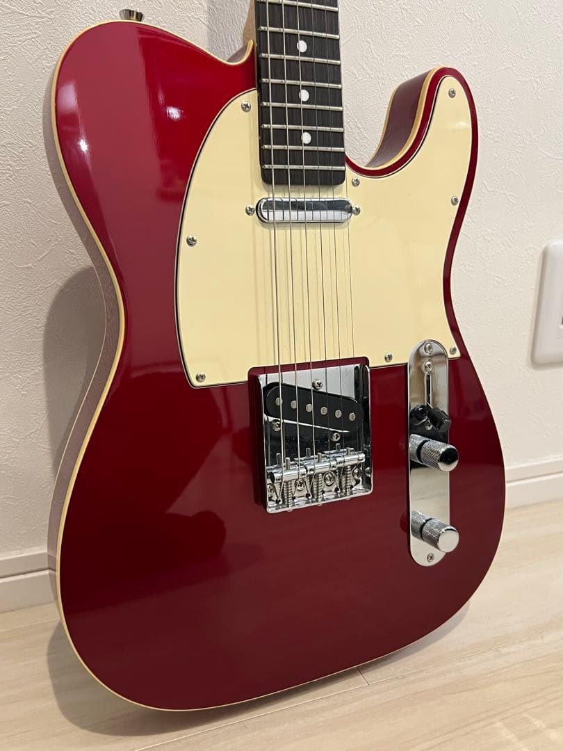 Crews テレキャスター　ギグバッグ付 キャンディアップルレッド