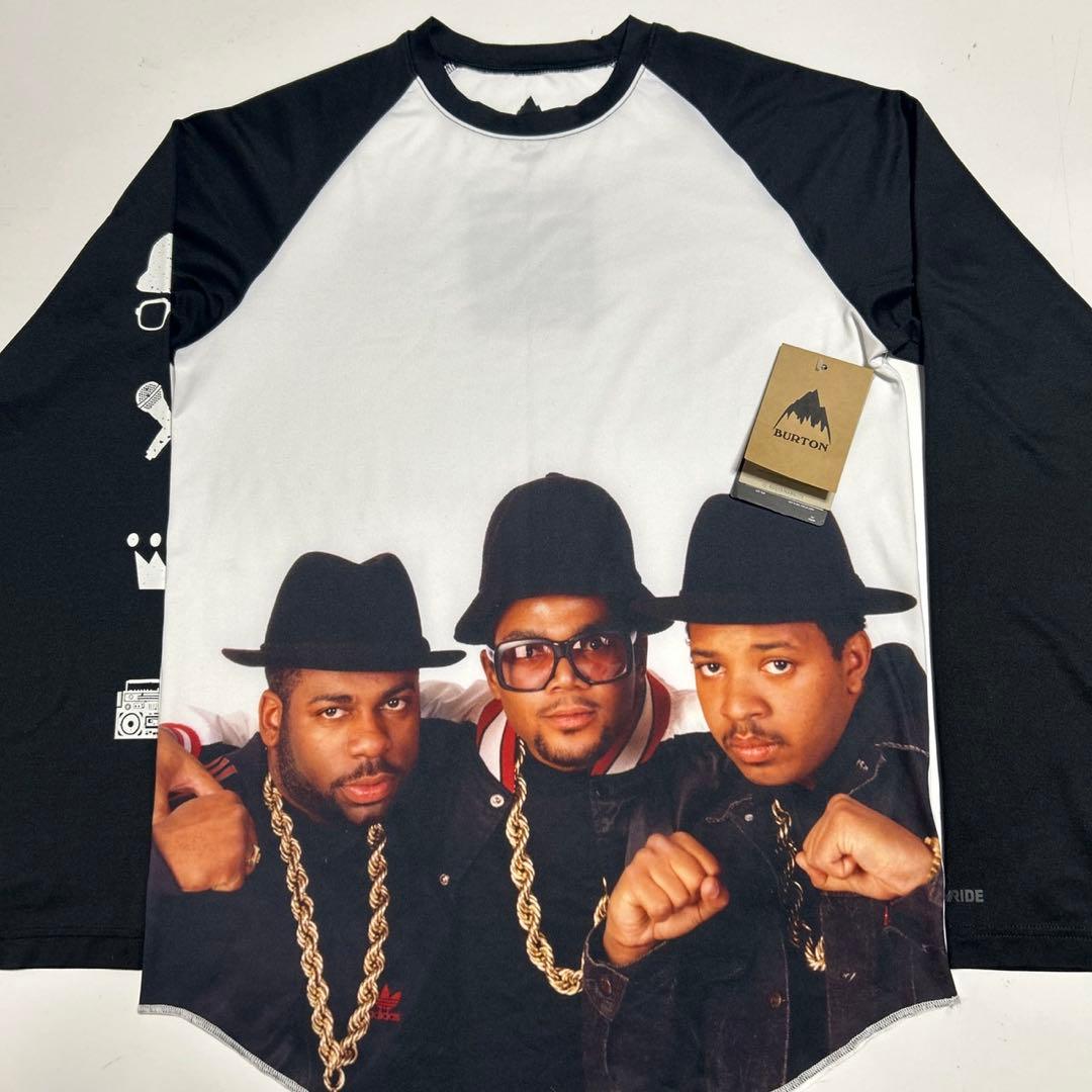 レア新品タグ付きBurton × RUN DMC バートン　　ベースレイヤー