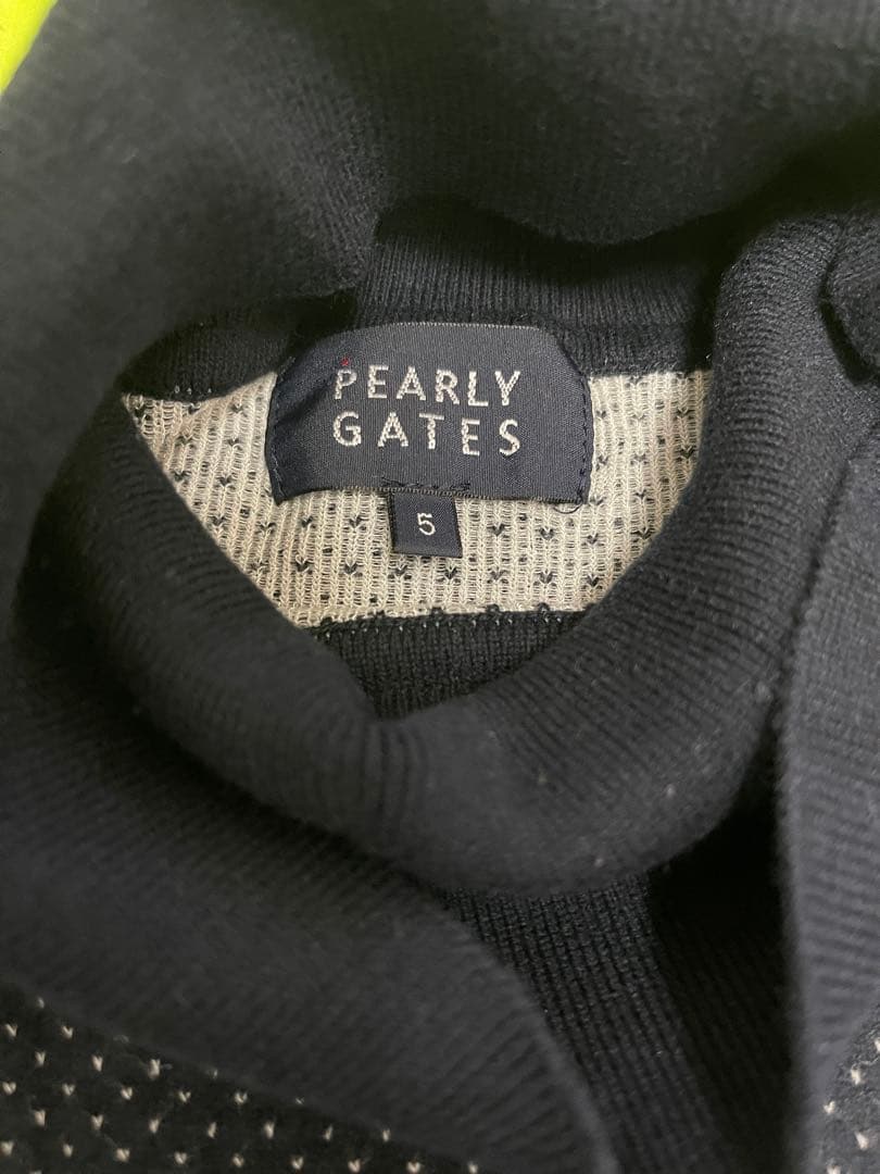 【美品】PEARLY GATES タートルネック