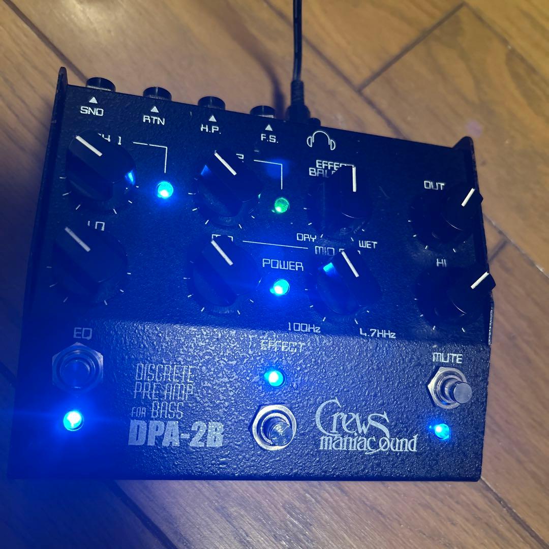 Crews Maniac Sound DPA-2B プリアンプ