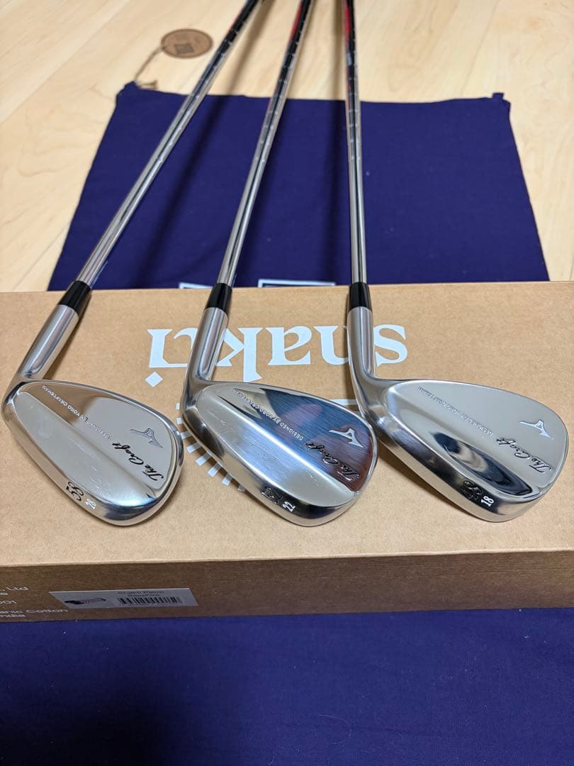 Mizuno ミズノ　ザ　クラフト　ウェッジ 3本セット