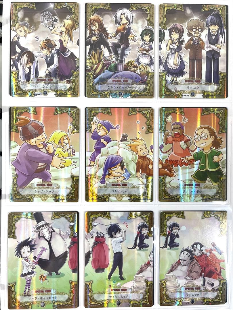 D.Gray-man ディーグレイマン TCG セミコンプリート ファイリング済