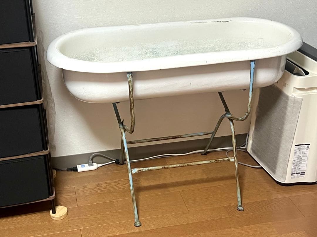 ホーロー製 アンティーク バスタブ ベビーバス