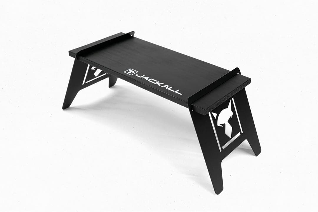 組み立てテーブル　ブラック　JACKALL × TETSUZAN 釣りフェス限定