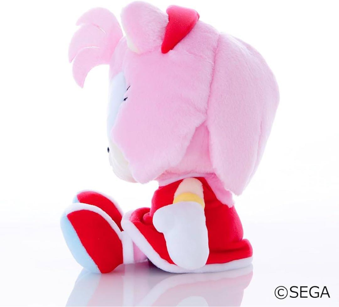 新品未開封 セガ SONIC＆FRIENDS ソニック エミー ぬいぐるみ M