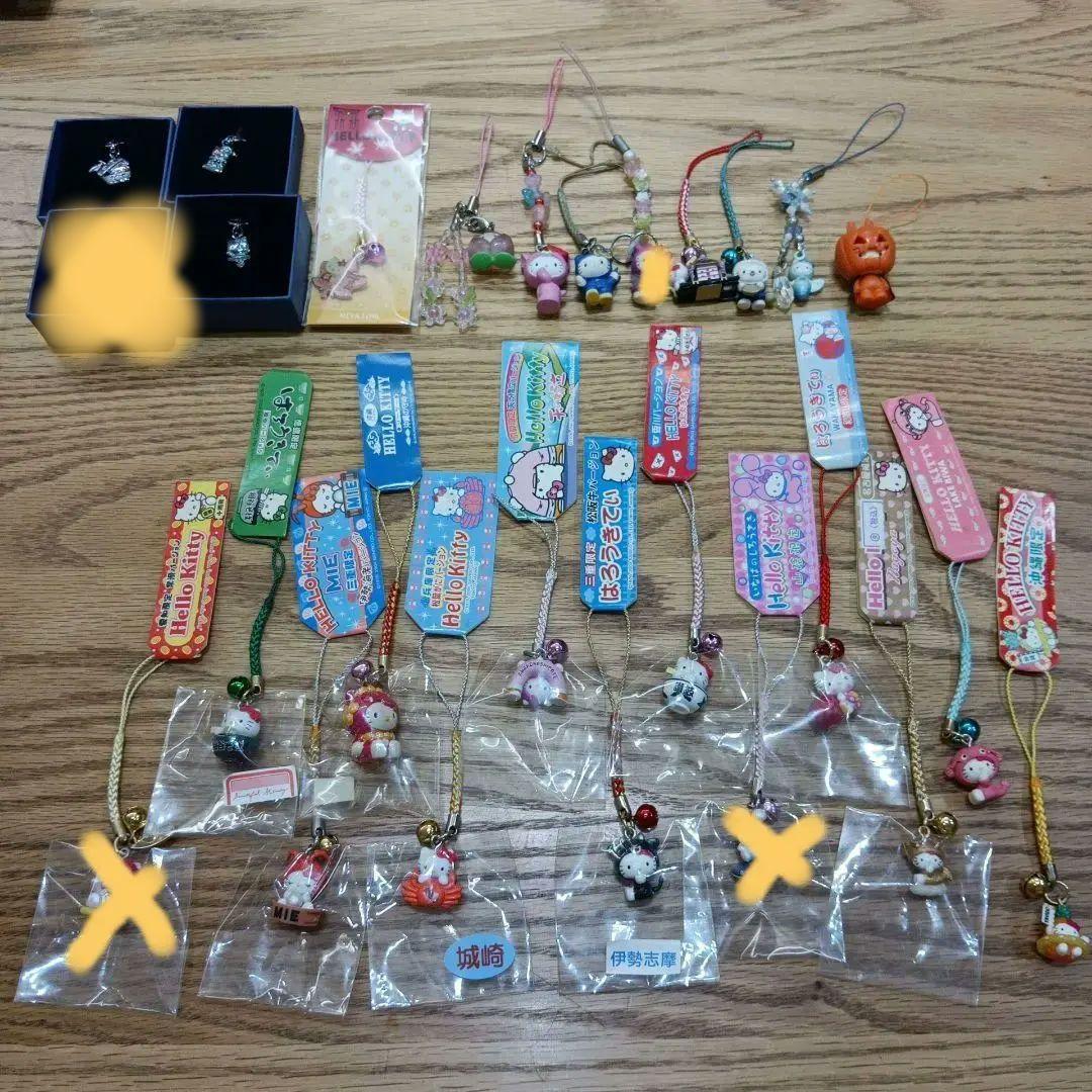 ご当地キティ 根付けストラップ　おまとめ　ペンダントトップ　チャーム