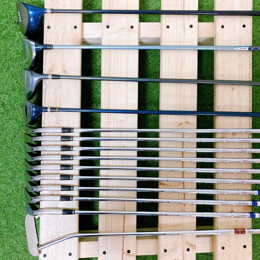 H3.ミズノ　初心者オススメ　メンズセット　ゴルフクラブ　14本 右利き