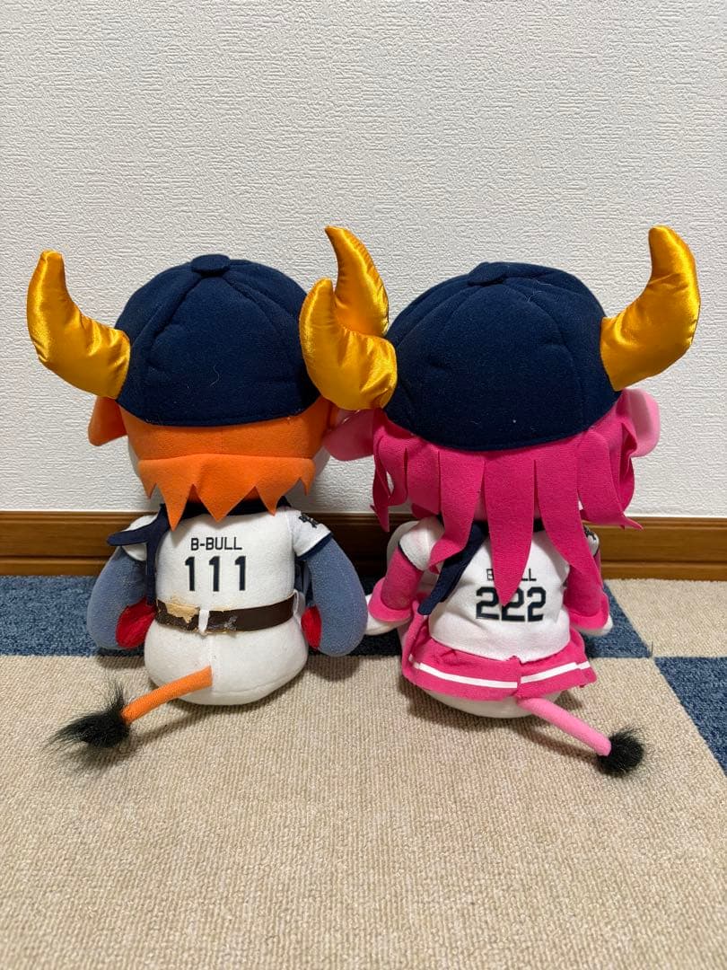 オリックスバファローズ ぬいぐるみ ポンタ ブルベル 4体セット オリ姫 ぬい活