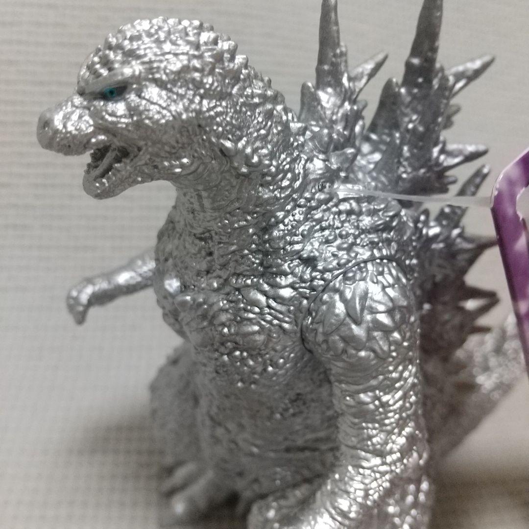 豪華！限定ゴジラ-1.0〈ゴールド・シルバー・富士山〉ソフビ