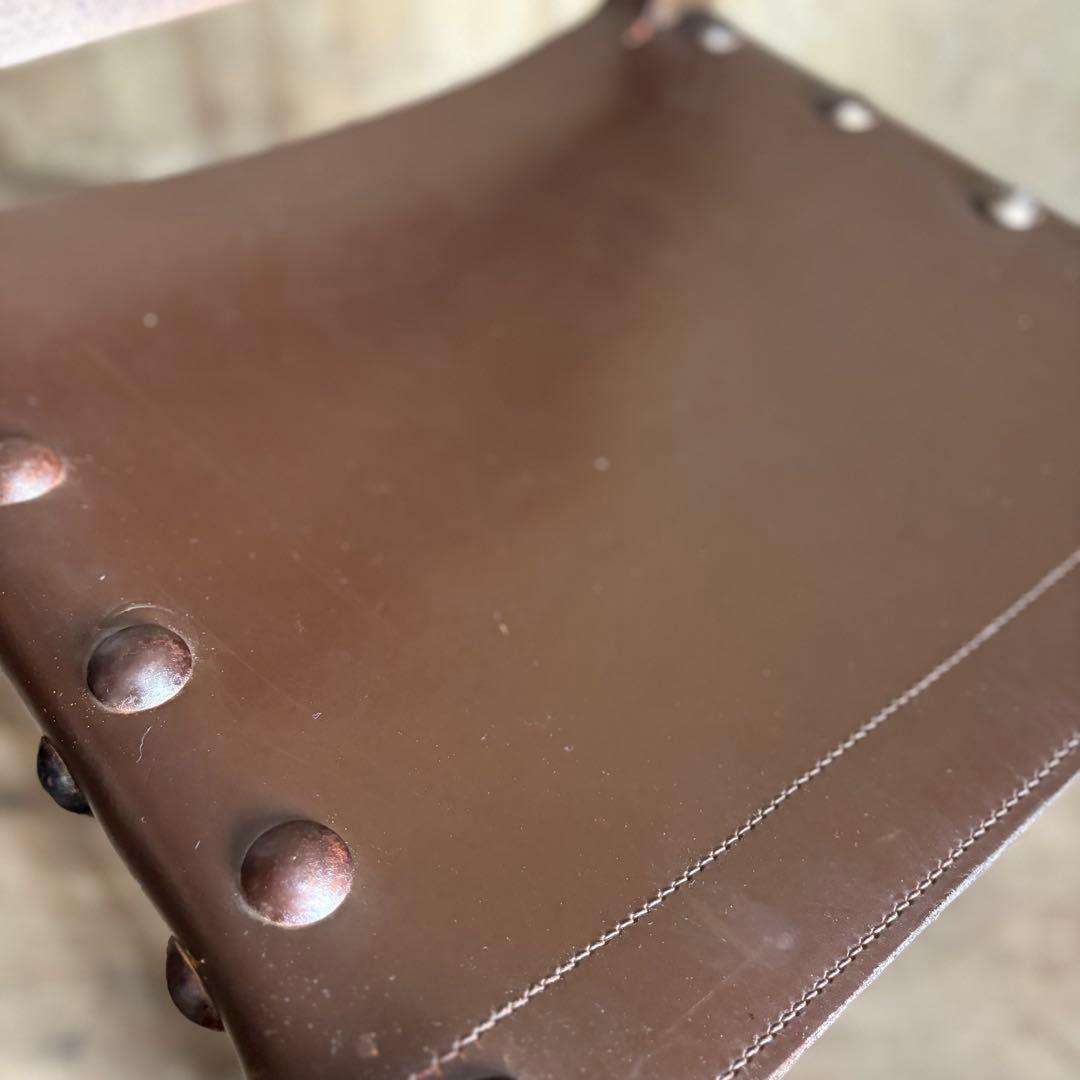 NAVARRO ARGUDO スペイン　ヴィンテージ　レザーシートチェア　②