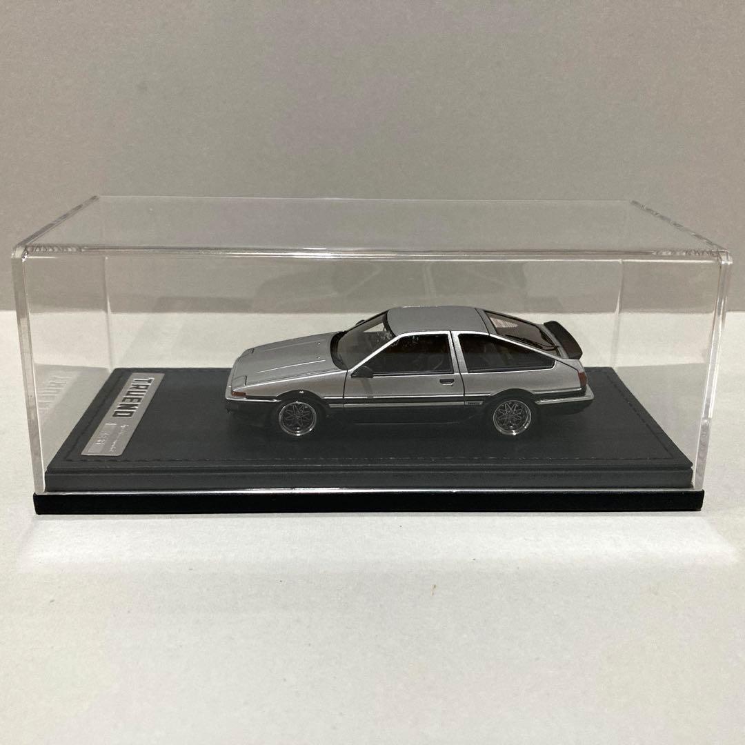 1/43 イグニッションモデル　AE86 GT Apex シルバー/ブラック
