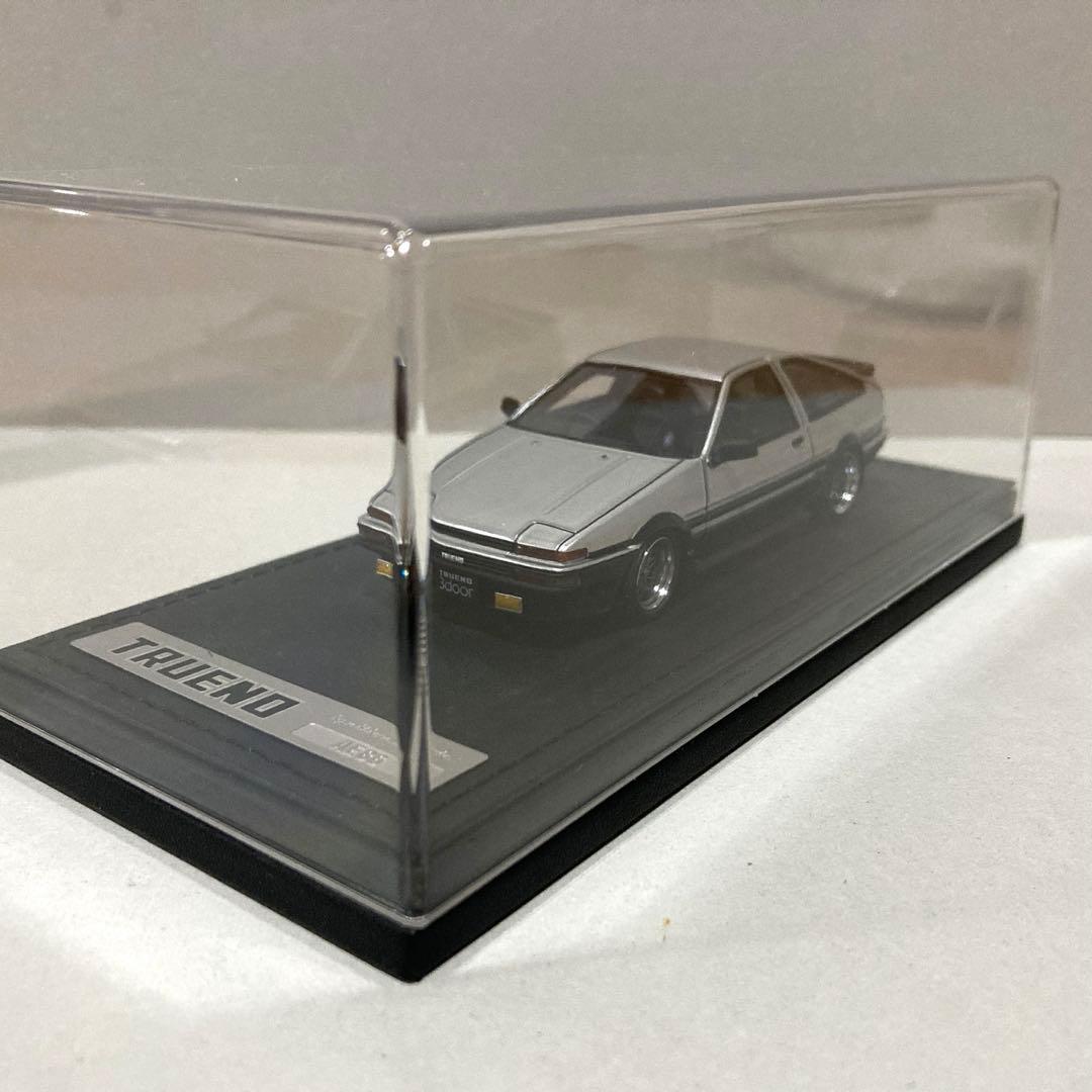 1/43 イグニッションモデル　AE86 GT Apex シルバー/ブラック