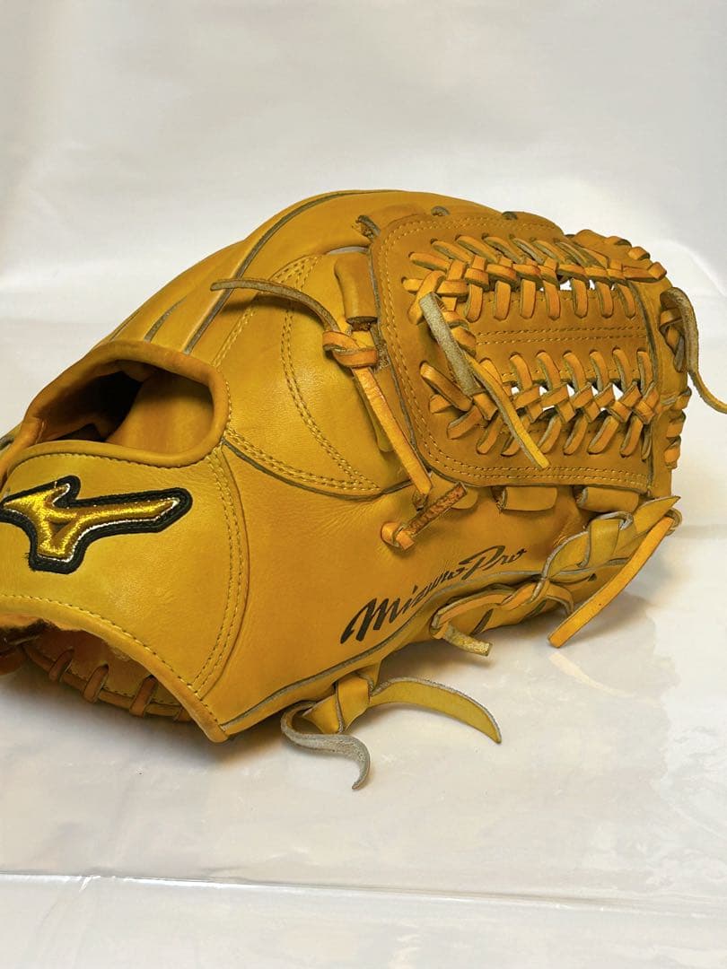 ★美品!! ミズノプロ★ 革質柔らかめ◎ 硬式 内野用グローブ