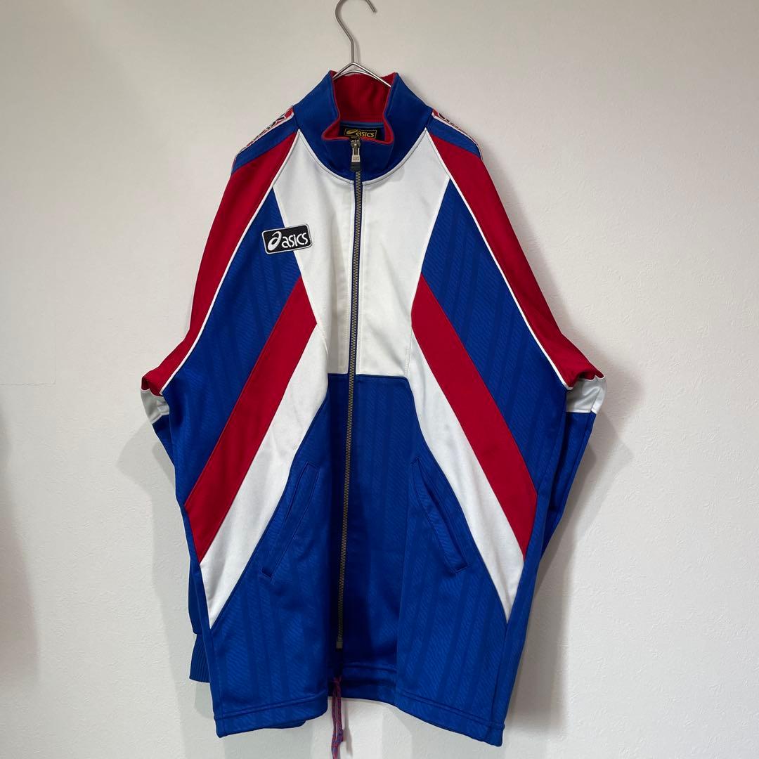 90s アシックス　セットアップ　トラックジャケット　トラックパンツ　ジャージ