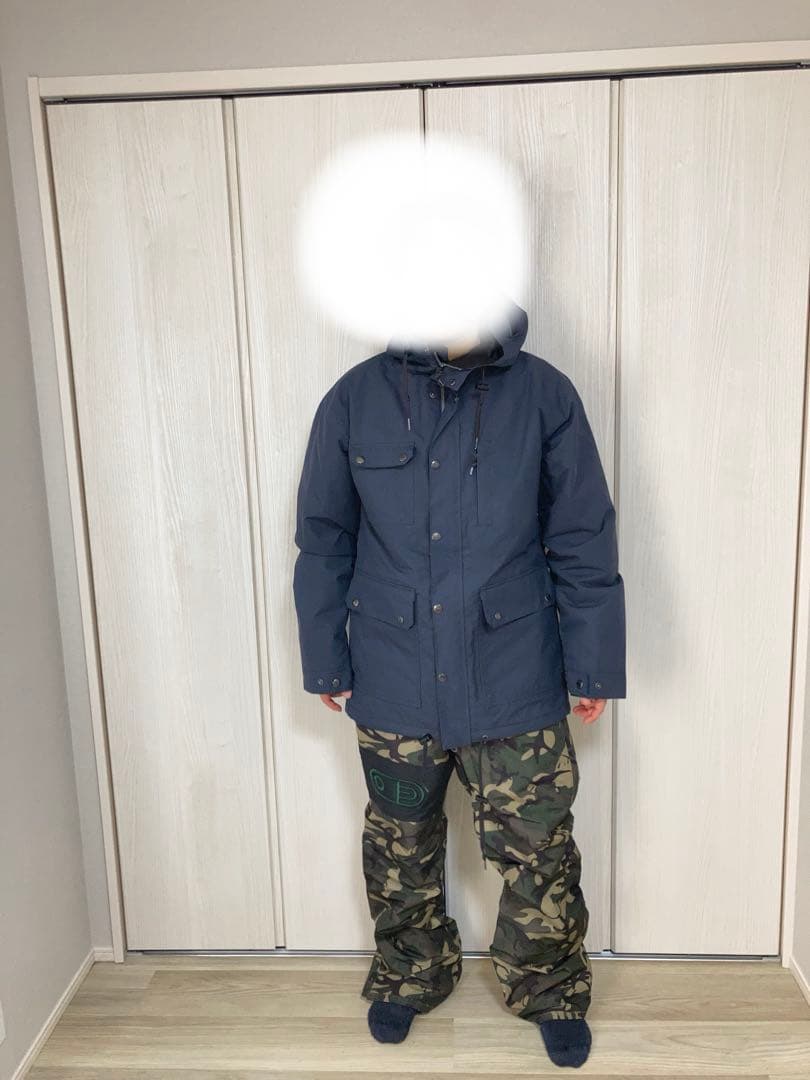 【最終値下げ】AIRBLASTER スノーボード上下 L エアブラスター 迷彩