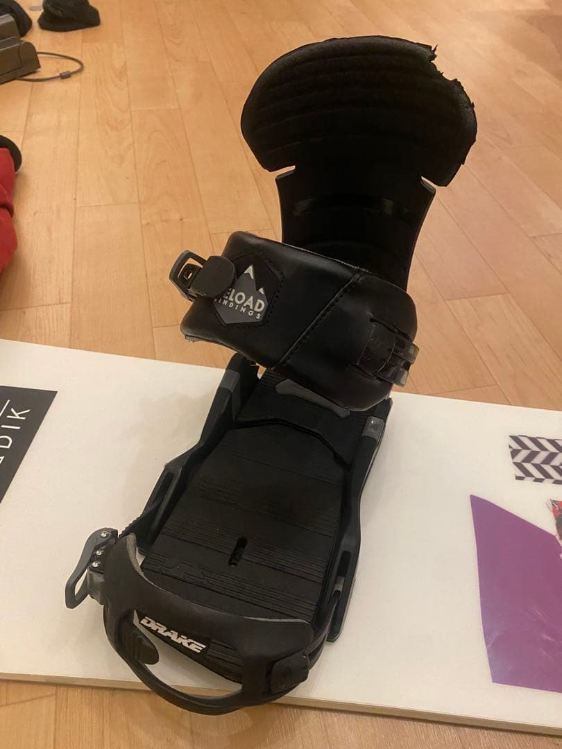 drake 23/24モデル・teamkohei・153・中古・ビンディング付