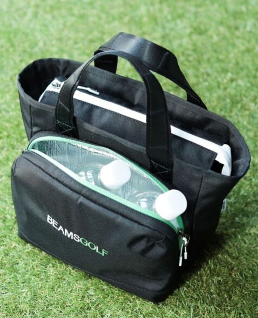 BEAMSGOLF ビックポケット カートバッグ 保冷・保温機能付き