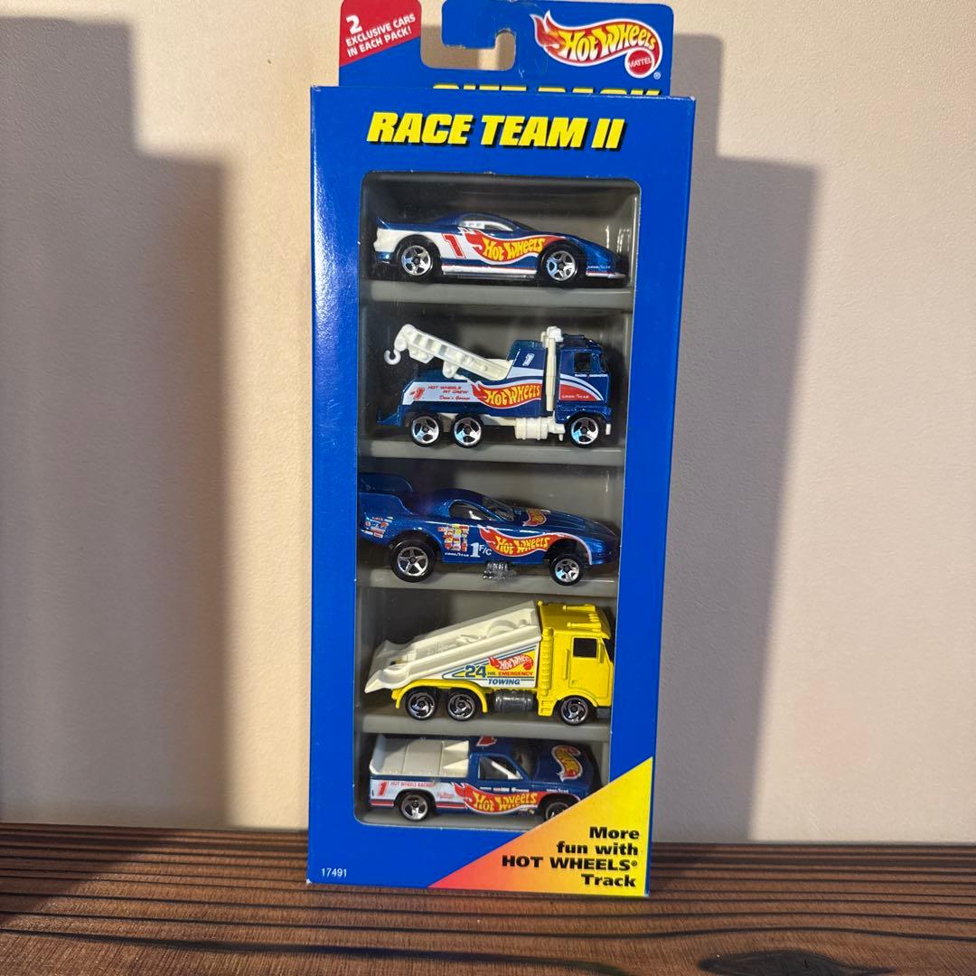 レア　ホットウィール カリフォルニアドリーム　ジャストトラック　レースチーム2