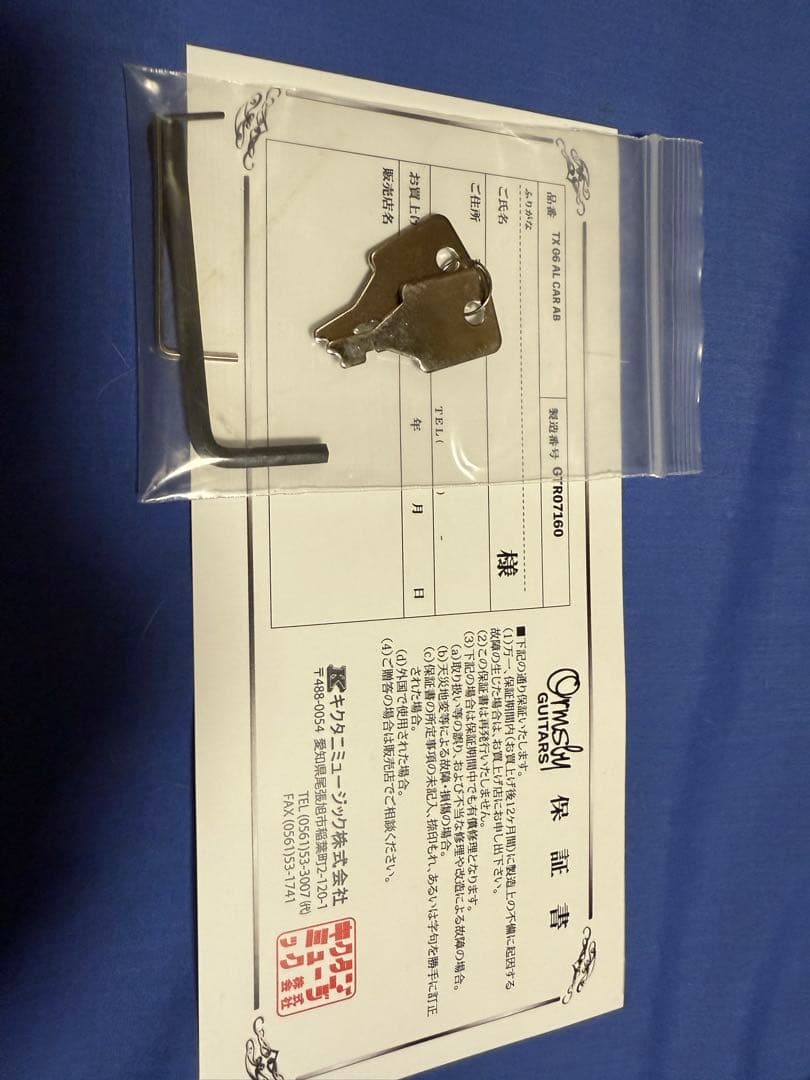 ギター Ormsby Guitars TX GTR Carbon6 azure blue