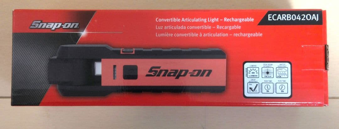 スナップオン 充電式コンバーチブルハンディライトECARB042OAJ