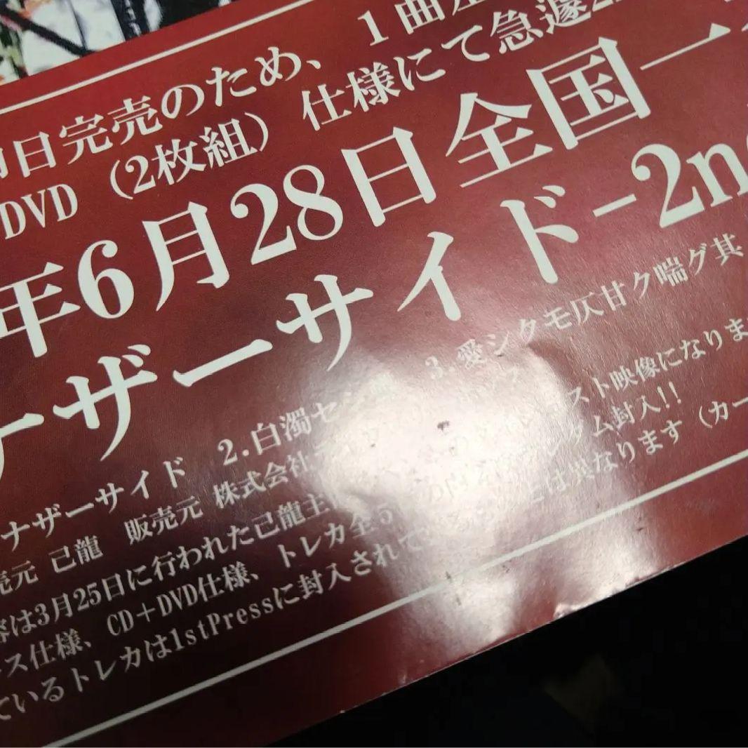 己龍 アナザーサイド ポスター V系 ヴィジュアル系