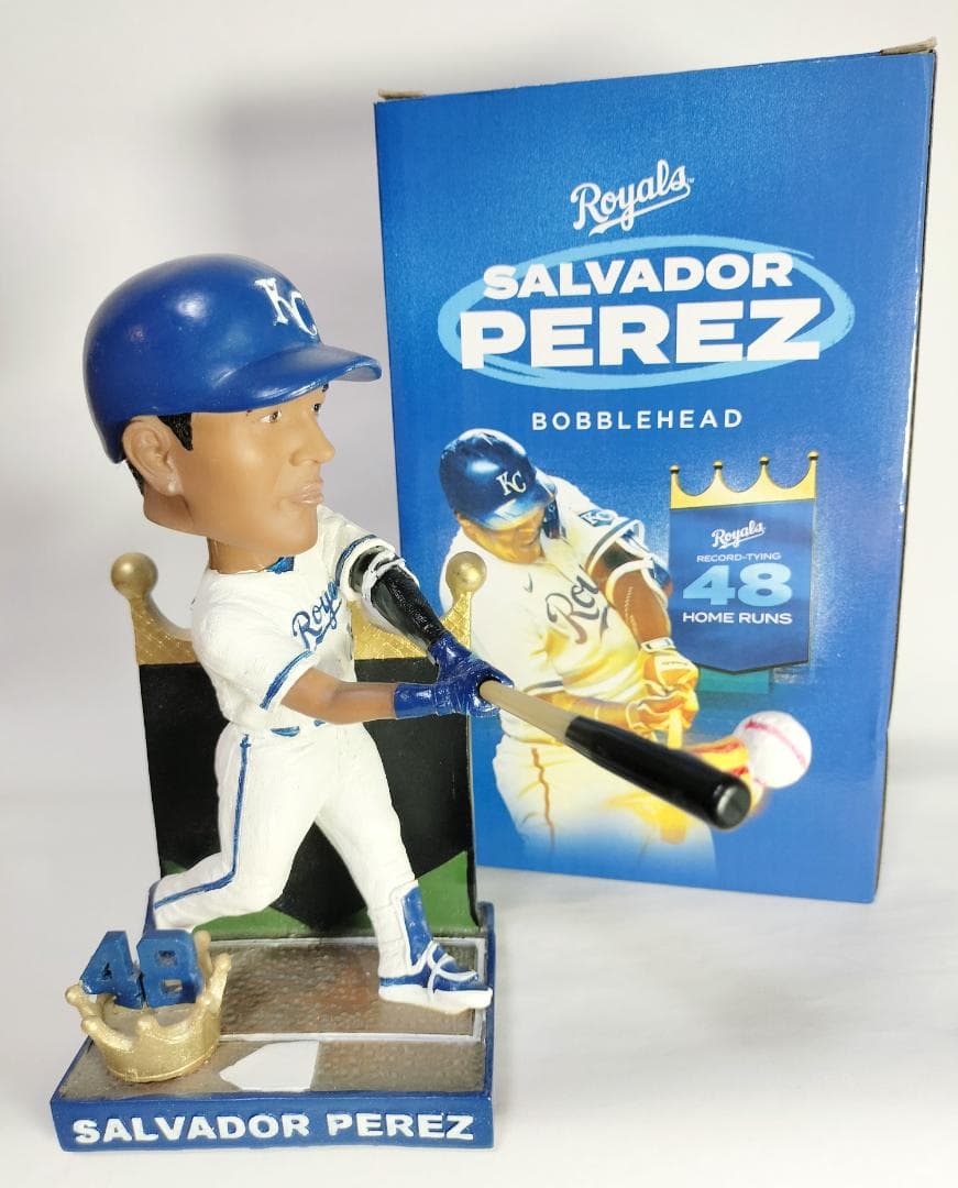 サルバドール・ぺレス／”本塁打王” ボブルヘッド人形 (ロイヤルズ）