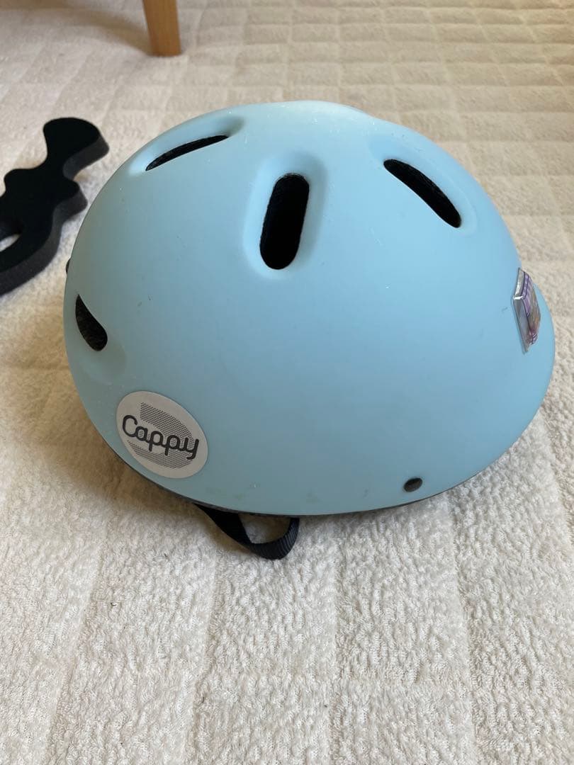 tokyo bikepaddle12インチモモ色、バイクスタンド、ヘルメット付き