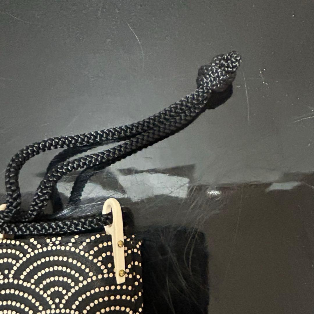 甲州印傳合切袋　茶道具懐石茶箱鵬雲斎坐忘斎淡々斎即中斎棗水指茶碗棗茶杓