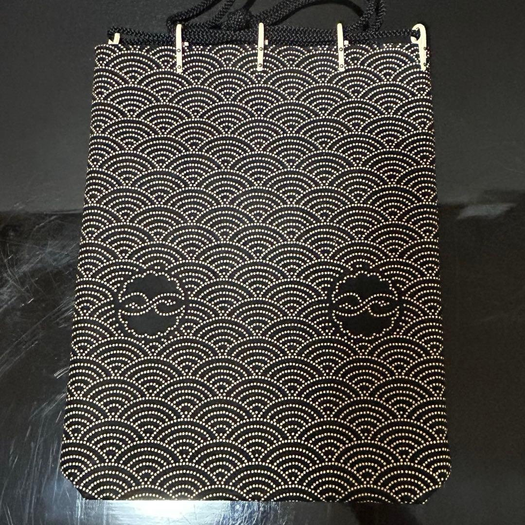 甲州印傳合切袋　茶道具懐石茶箱鵬雲斎坐忘斎淡々斎即中斎棗水指茶碗棗茶杓