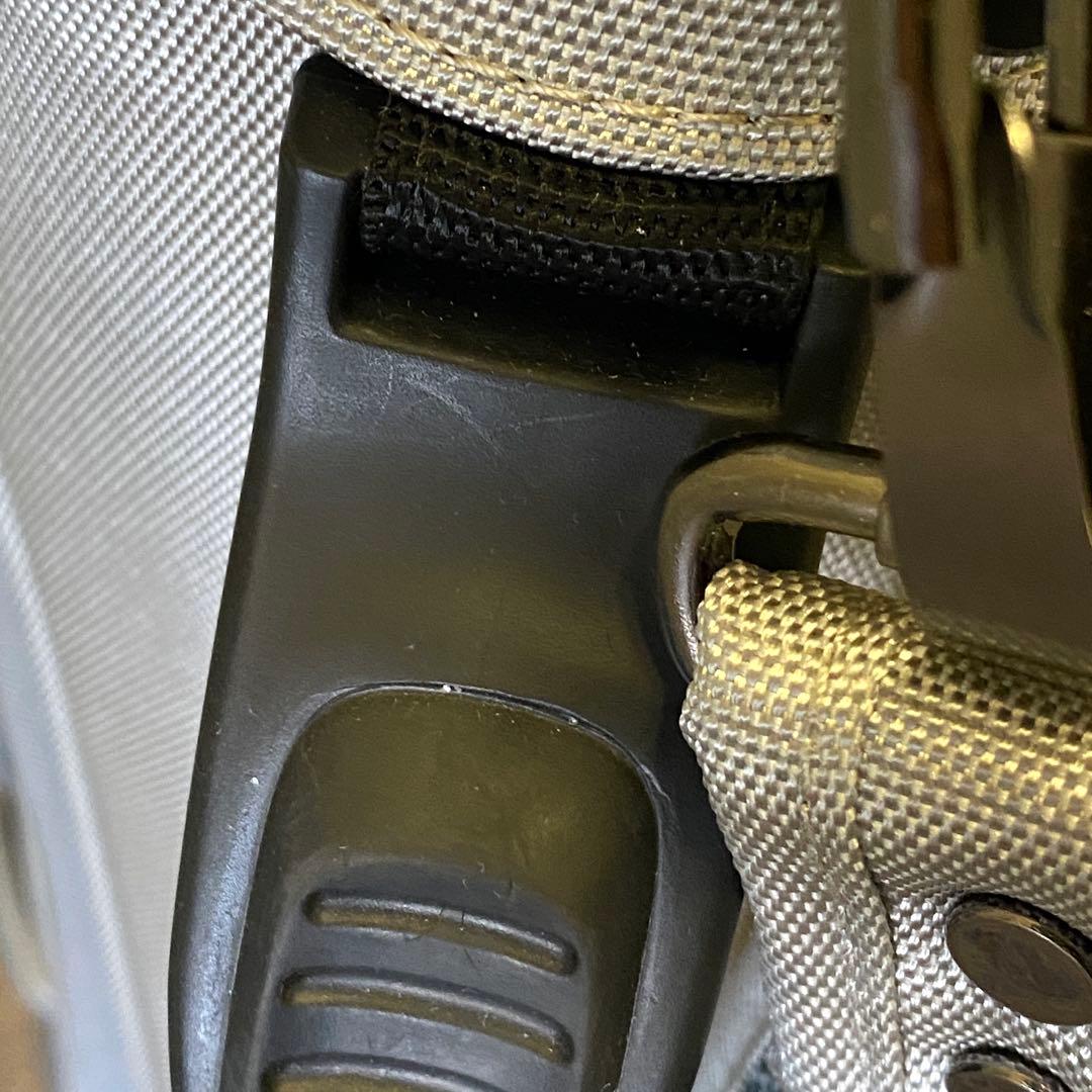 BEAMS GOLF スタンドキャディバッグ 9型 グレー