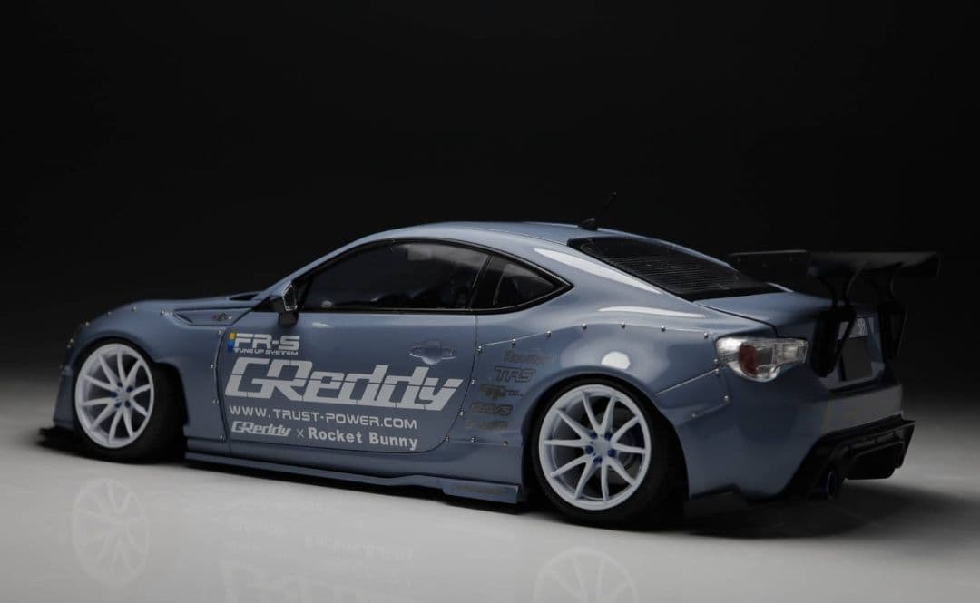 アオシマ 1/24 トヨタ ロケットバニー 86 全塗装 完成品