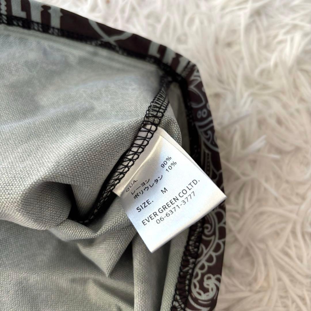 DIVINER golf セットアップ ペイズリー バンダナ モックネック