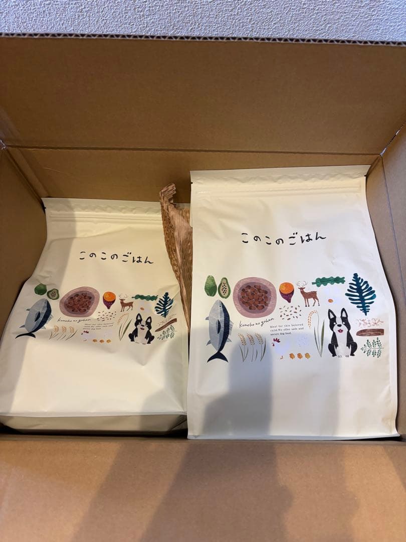 このこのごはん ドッグフード 3袋セット 日本製 涙やけ ドライフード