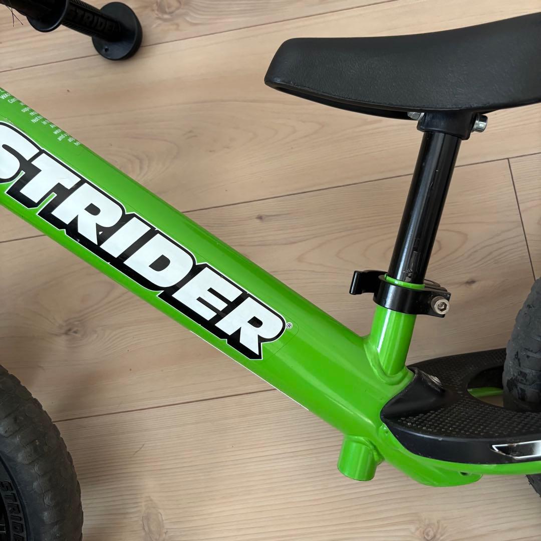 STRIDER バランスバイク グリーン　スポーツ