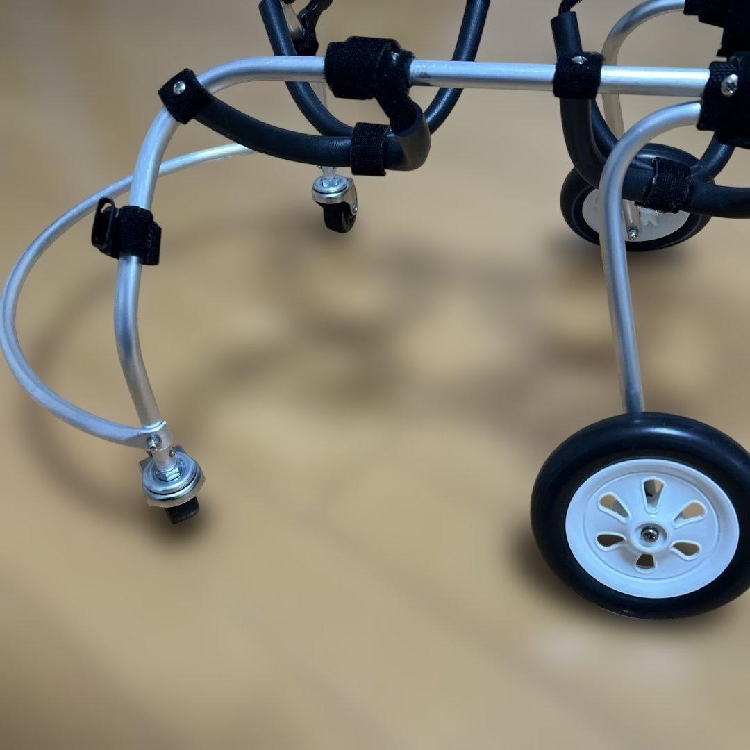 ポチの車イス　中古　アルミ製 調整可能　超小型犬