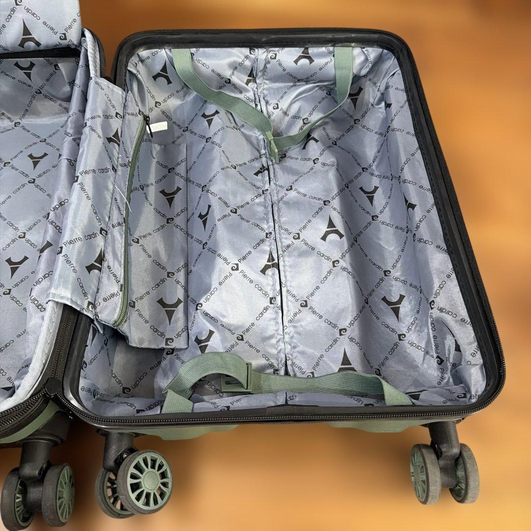 ⭐️美品pierre cardin グリーンキャリーカート今年モデル