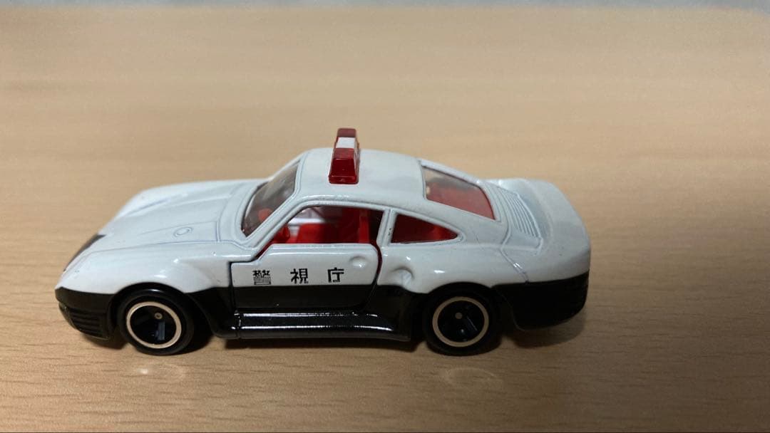 トミカ106 ポルシェ959 パトロールカー 日本製