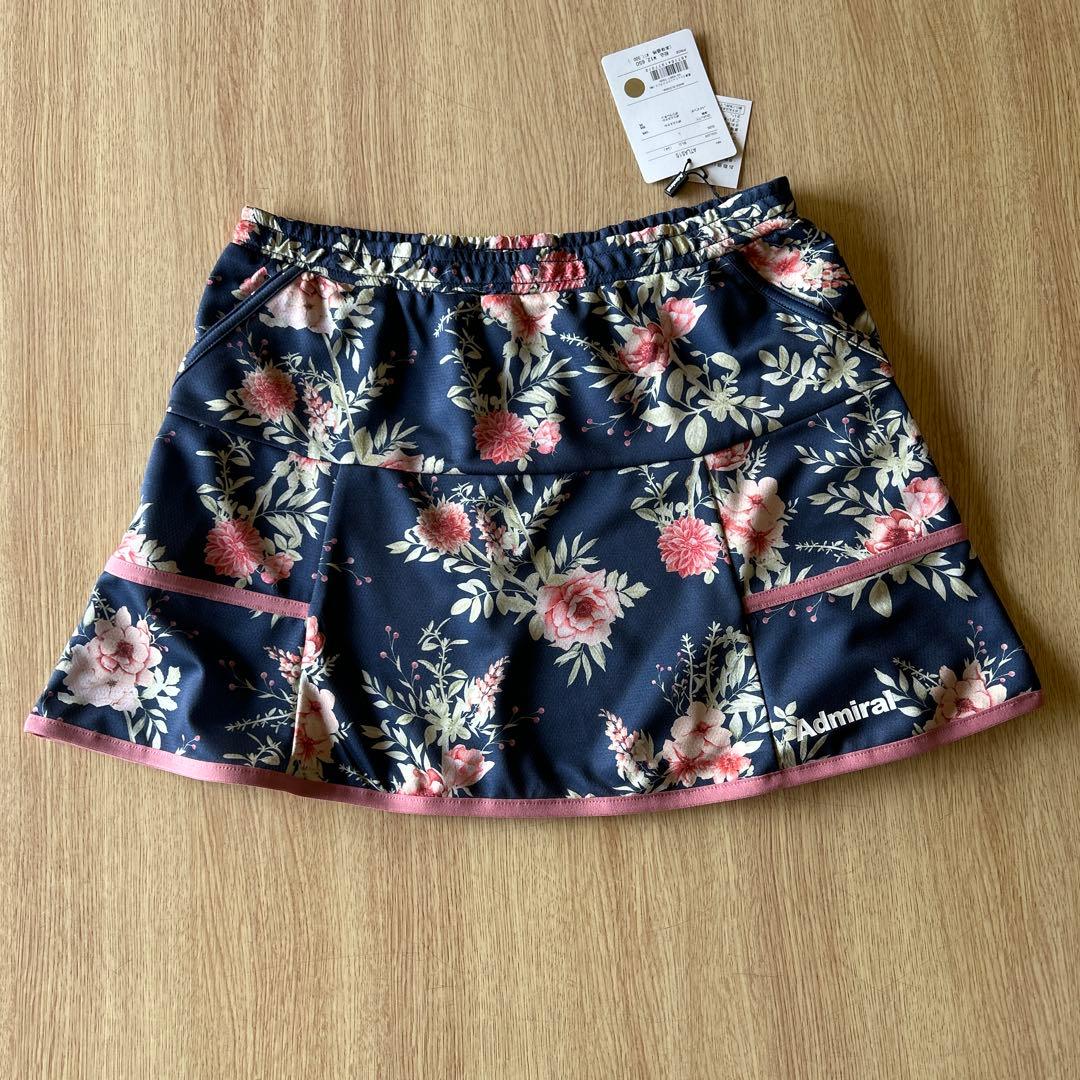 カネ様　レディーステニスウエア ゲームシャツスコートセットアップ　L