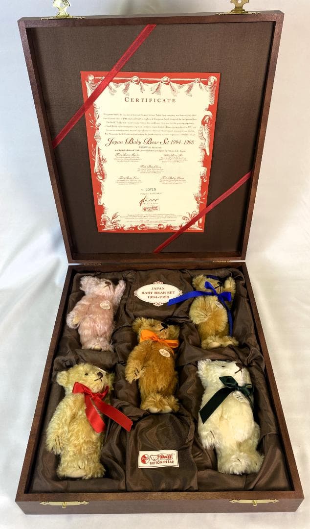 美品 シュタイフ ベビーベア セット 日本限定版 1500 個