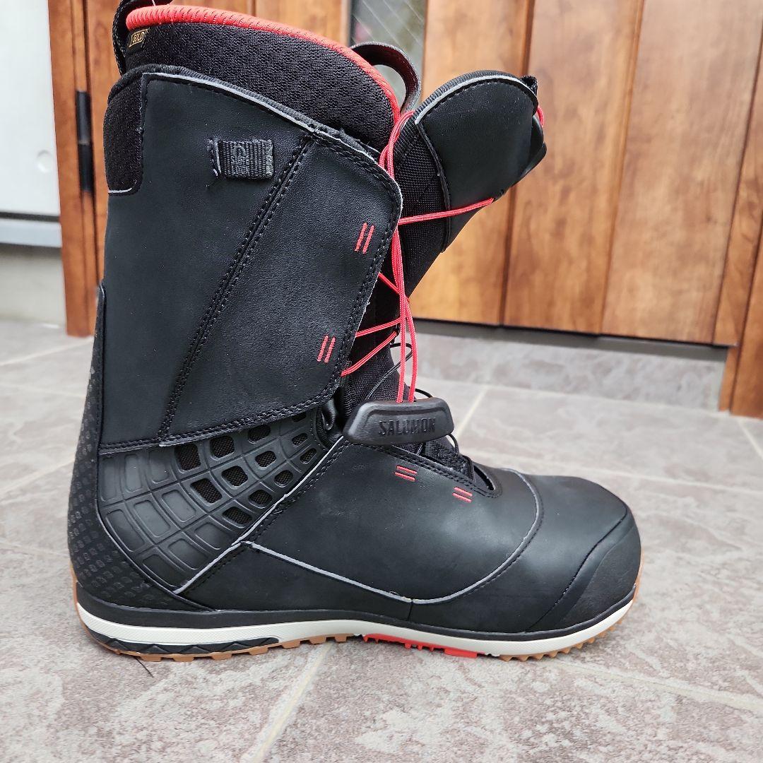 2回使用⭐Salomon DIALOGUE　Xスノーボードブーツ28cm黒赤