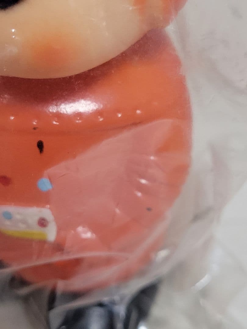 当時物 滋賀銀行 しがちゃん ソフビ貯金箱　宇宙服 昭和レトロ