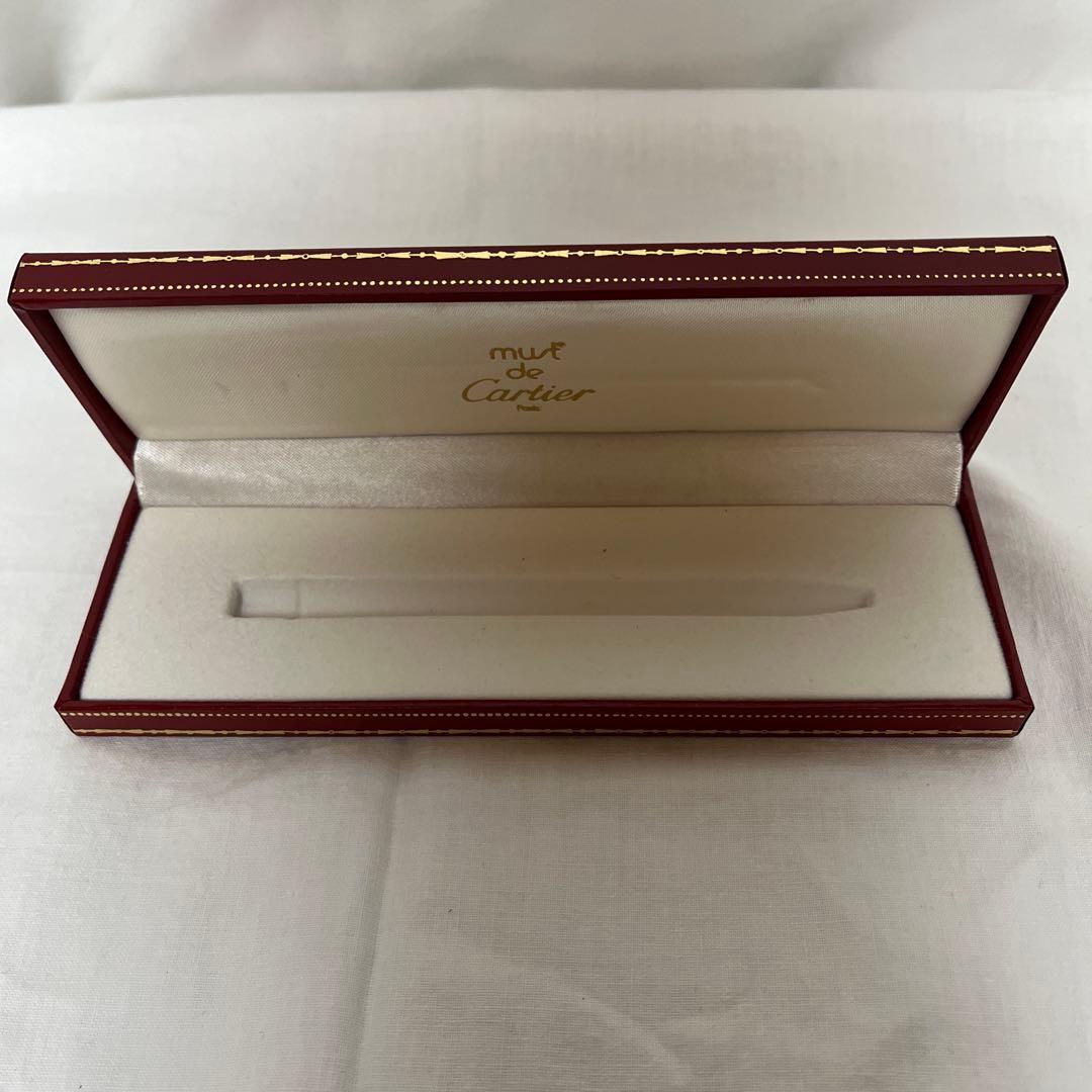 未開封品 must de Cartier カルティエ ボールペン シルバー高島屋