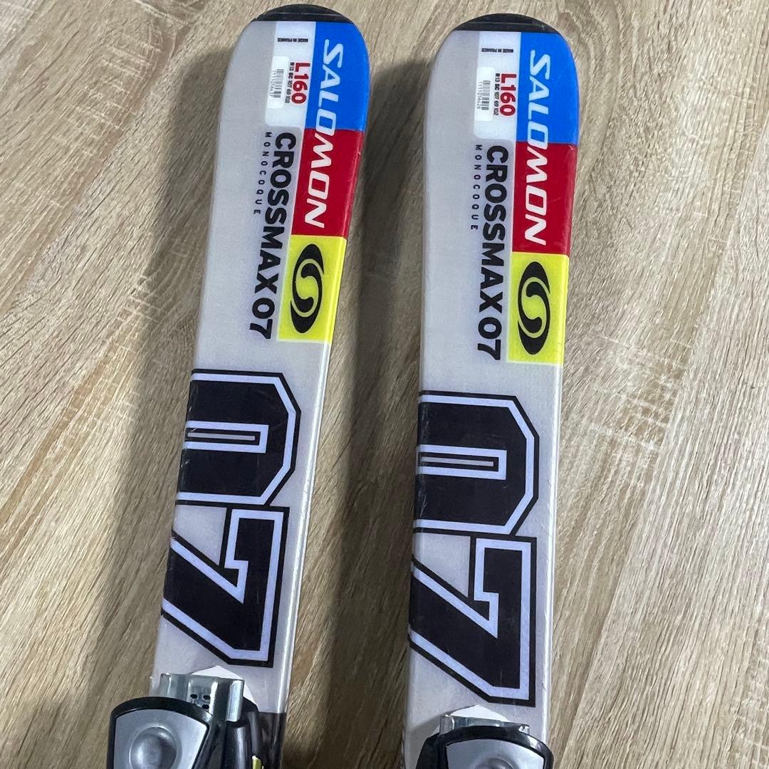 SALOMON160cm NORDICA26/26.5cmスキーセット