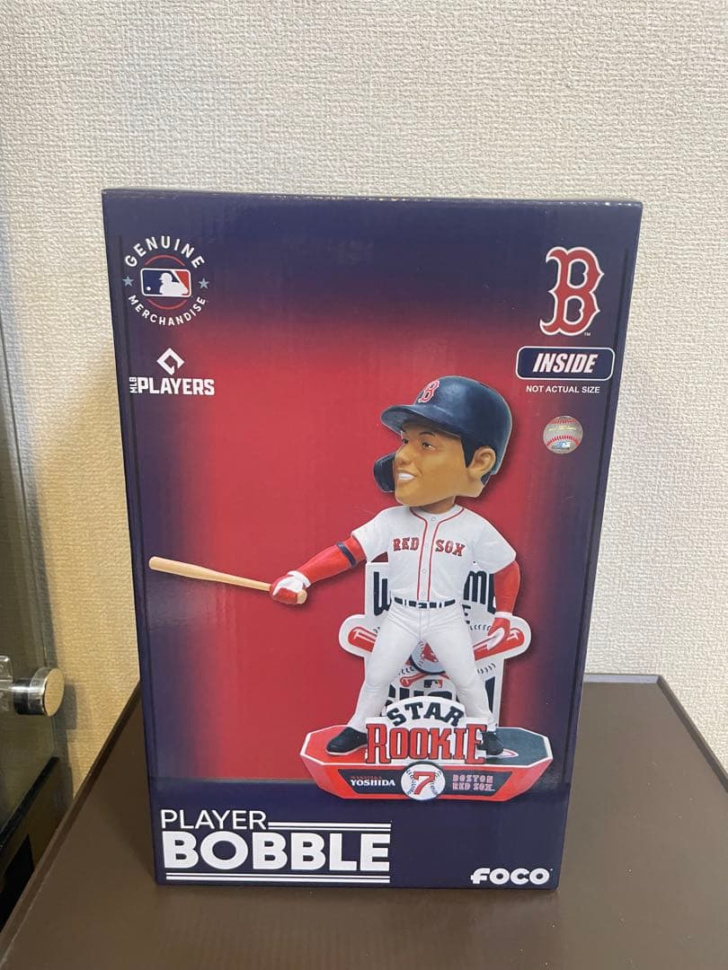 ボストン・レッドソックス 吉田選手 ボブルヘッド FOCO製。96体限定版